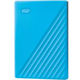 Western Digital WDBPKJ0040BBL-WESN - Disco Duro Externo My Passport 4TB, USB 3.2 Gen 1, 2.5", Portátil, Color Azul, Incluye Software de Respaldo